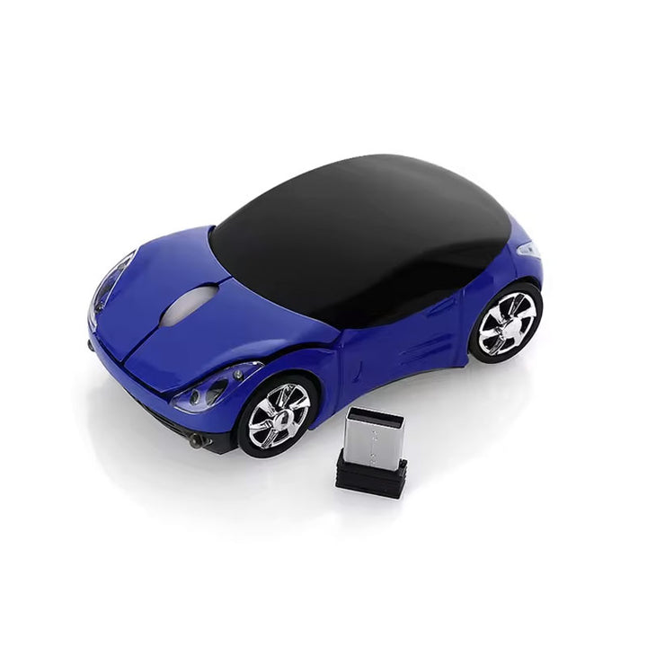 עכבר מחשב אלחוטי בצורת מכונית ספורט