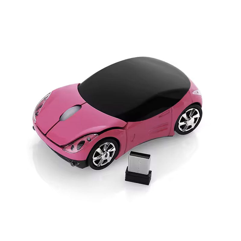 עכבר מחשב אלחוטי בצורת מכונית ספורט