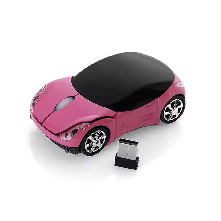 עכבר מחשב אלחוטי בצורת מכונית ספורט