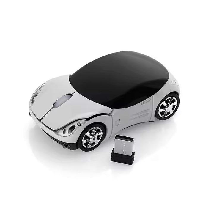 עכבר מחשב אלחוטי בצורת מכונית ספורט