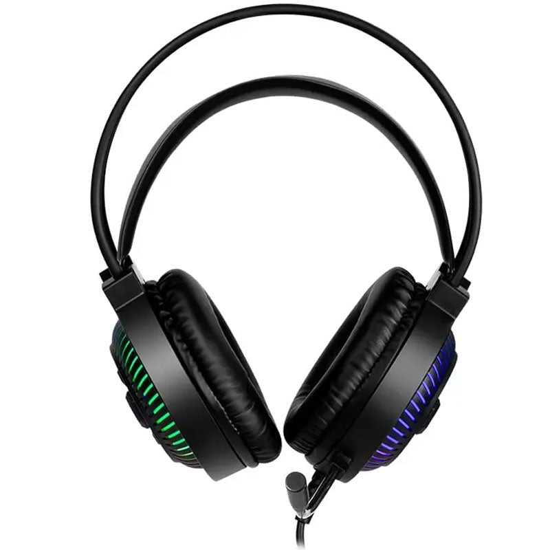 אוזניות גיימינג מקצועיות 7.1 עם תאורת RGB דגם XtrikeME GH-510