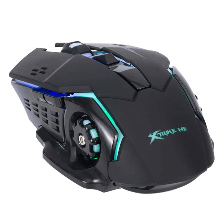 עכבר גיימינג אלחוטי מבית XtrikeMe GW-601 בעיצוב ארגונומי ותאורת לד