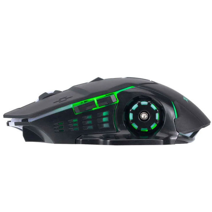 עכבר גיימינג אלחוטי מבית XtrikeMe GW-601 בעיצוב ארגונומי ותאורת לד