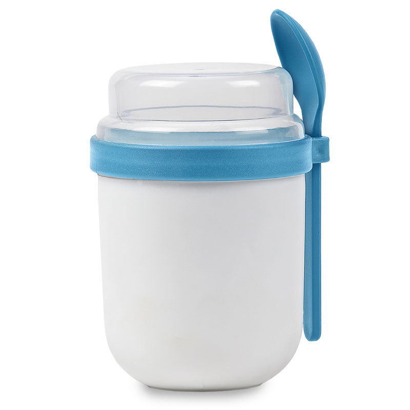 כוס ליוגורט תכלת