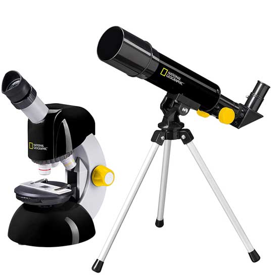 סט טלסקופ ומיקרוסקופ