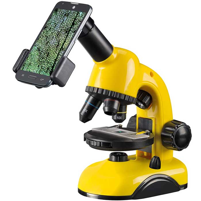 מיקרוסקופ עם מתאם לסמארטפון National Geographic