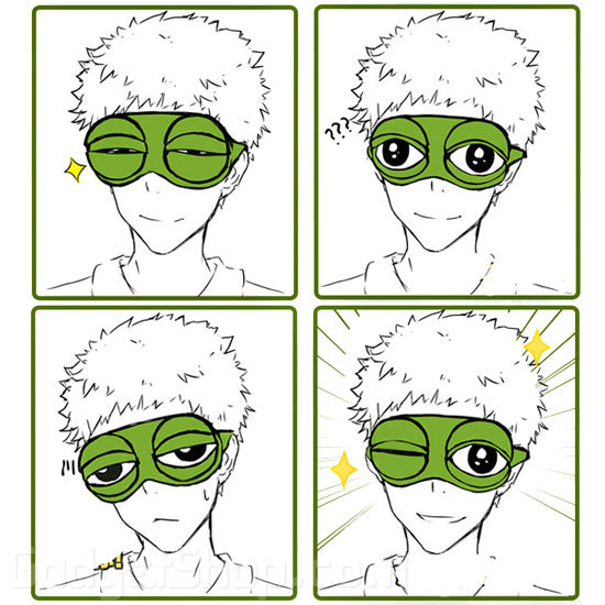 כיסוי עיניים צפרדע