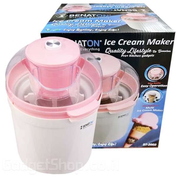 מכונת גלידה ביתית BENATON