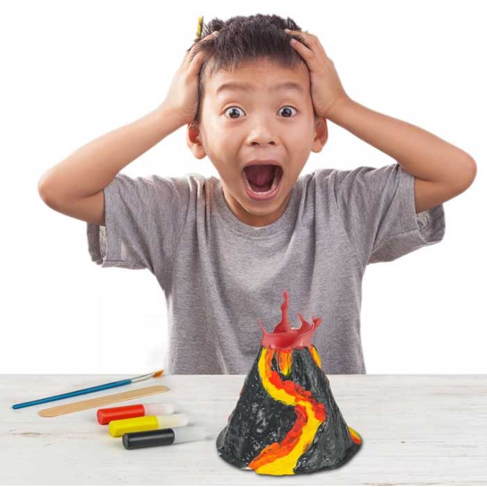 ערכת ניסויים הר געש מבית נשיונל ג'יאוגרפיק