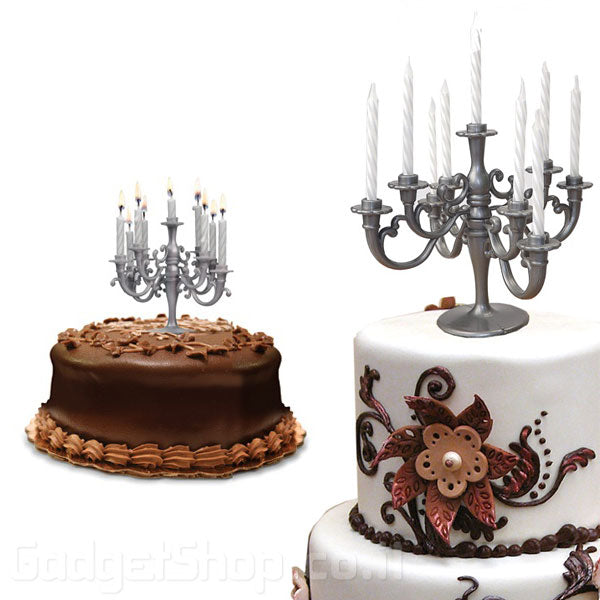 שנדליר לעוגה - מעמד מקורי להנחת נרות יום הולדת
