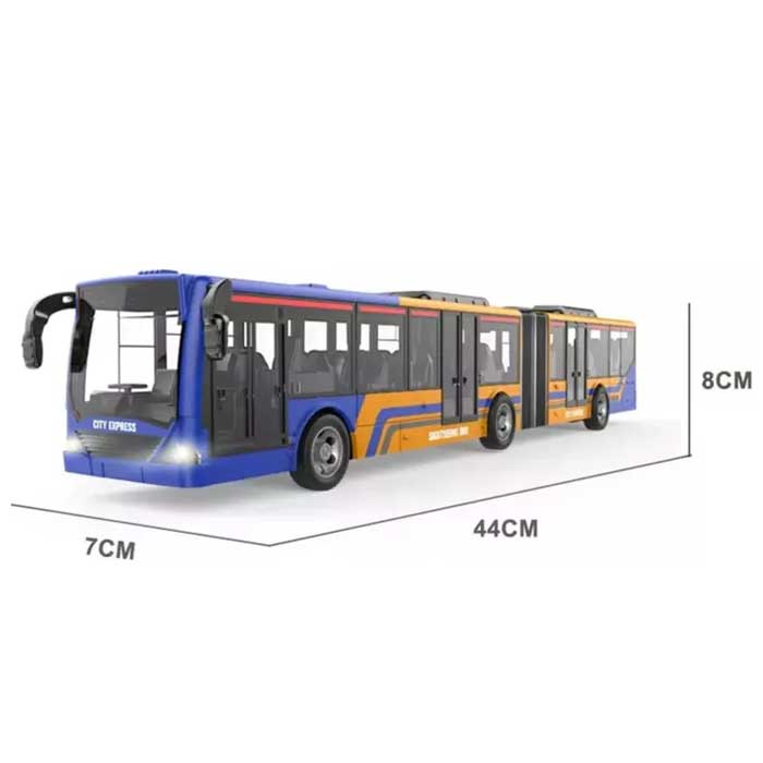 מידות אוטובוס על שלט