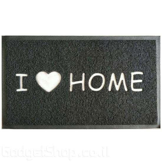 שטיח I LOVE HOME - שחור