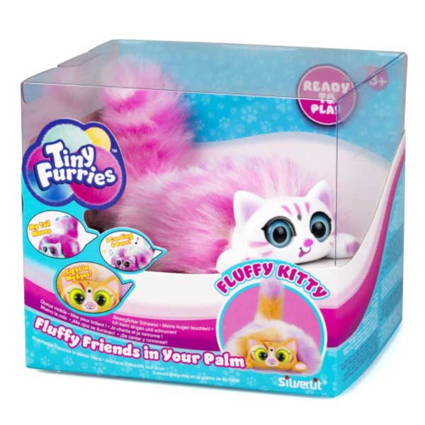 חתול פרוותי אינטראקטיבי Fluffy Kitty