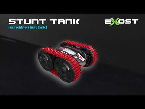 מכונית על שלט STUNT TANK
