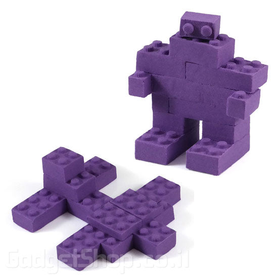 Brick Maker ערכה ליצירת קוביית לגו סגול 
