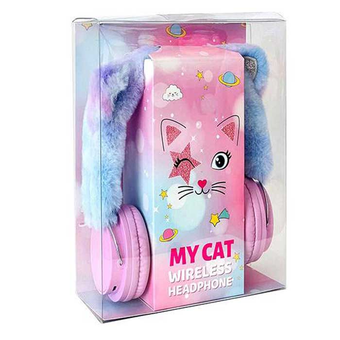אוזניות בלוטוס בעיצוב חתול