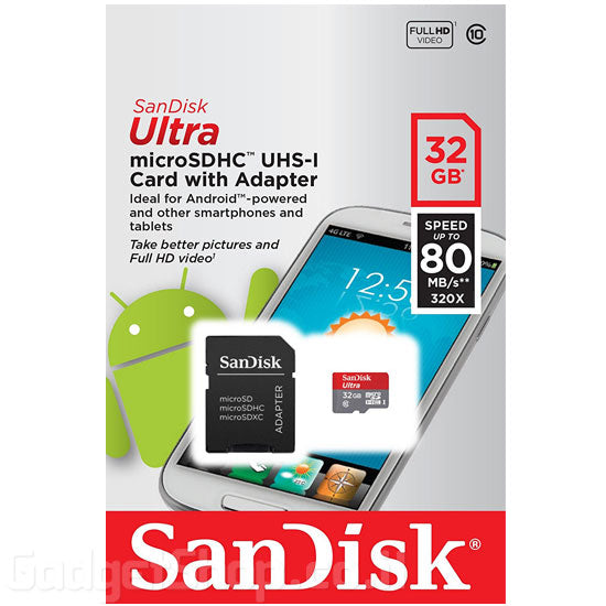 כרטיס זיכרון SanDisk סנדיסק 32GB