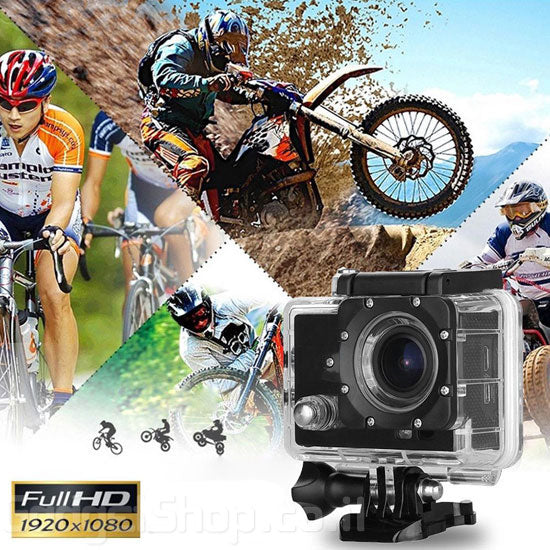 מצלמת ספורט אתגרי FHD 1080P