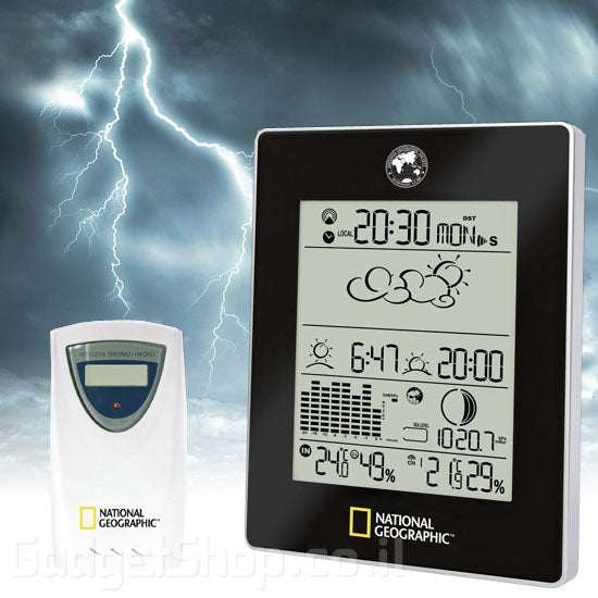 WETTER EXPERTE שעון מעורר תחנת מזג אוויר